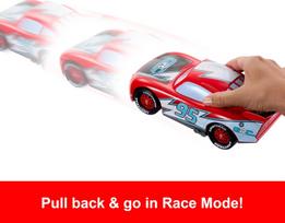 zaisline masina - Mattel CARS drifteris „Makvynas“ (raudonas - red) - 4 nuotrauka