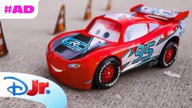 zaisline masina - Mattel CARS drifteris „Makvynas“ (raudonas - red) - 7 nuotrauka