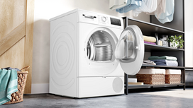 skalbiniu dziovykle - Bosch WTH85V0CSN - 8 nuotrauka