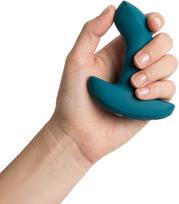 vibratorius masturbatorius - Fun Factory Bootie Vibe Black Vibruojantis analinis dildo - 3 nuotrauka