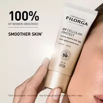 idegio kremas - Filorga UV Cellular-Protect veido kremas nuo saulės SPF 50+, 40 ml - 3 nuotrauka