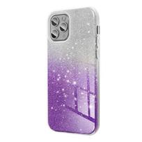 originalus iphone deklas - Forcell Shining Case skirta Iphone 7 plus/8 plus skaidri/violetinė - 3 nuotrauka