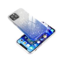 originalus iphone deklas - Forcell Shining Case skirta Iphone 7 plus/8 plus skaidri/mėlyna - 5 nuotrauka