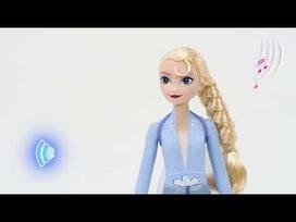 leles - Lėlė Disney Frozen Elsa HXD31, 32.5 cm - 7 nuotrauka
