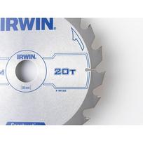 210x30 20 - Medžio pjovimo diskas IRWIN, 210 x 2,5 x 30/20/16 mm, 20 dantų - 2 nuotrauka