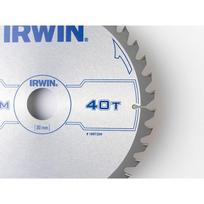 200 pjovimo diskas - Medžio pjovimo diskas IRWIN, 210 x 2,5 x 30/20/16 mm, 40 dantų - 2 nuotrauka