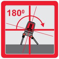 lazerinis matuoklis - Kryžminis lazerinis nivelyras Kapro ProLaser Plus 872 - 2 nuotrauka