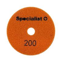 deimantiniai pjovimo diskai - SPECIALIST+ deimant. Šlifavimo lap., universalus, 100 mm, 200P - 5 nuotrauka