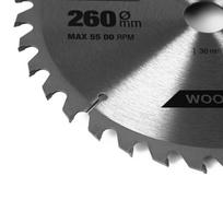 pjovimo diskas 260 - SPECIALIST+ pjovimo diskas, 260x36T x30 mm - 2 nuotrauka