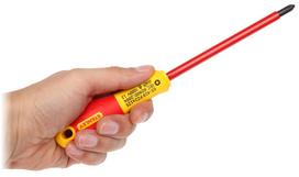 atsuktuvai elektriko - Atsuktuvas Stanley FatMax VDE; PZ2; 1000 V - 2 nuotrauka