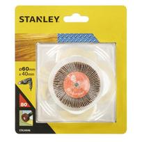 80 slifavimo padas - Šlifavimo diskas Stanley STA34051-XJ, 80, 8 cm x 8 cm - 2 nuotrauka