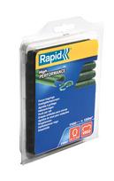 kabes plastiko - Sąvaržos tinklo tvirtinimui RAPID VR22, cinkuotos, dengtos žaliu plastiku - 4 nuotrauka