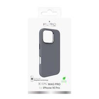 apple iphone 16 silicone case - Dėklas Puro Cover Icon Mag Pro for iPhone 16 Pro, pilkas Prekė-PUIPC16P61ICONMPDKGR - 3 nuotrauka