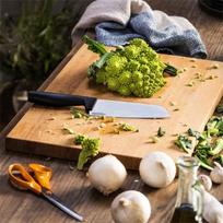 fiskars peiliai virtuviniai - Fiskars Hard Edge Santoku, 11 cm - 4 nuotrauka