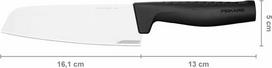 fiskars peiliai virtuviniai - Fiskars Hard Edge Santoku, 11 cm - 6 nuotrauka