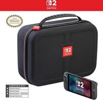 nintendo switch 2 case - Nintendo Game Traveler Deluxe System Case Juodas (Black) - 2 nuotrauka