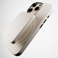 iphone 16 pro silicone case - PURO "Icon Mag Pro MagSafe Silicone Case iPhone 16 Pro" Beige - 4 nuotrauka