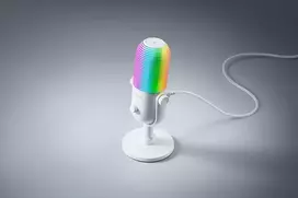 razer chroma - Razer Seiren V3 Chroma Balta (White) - 3 nuotrauka