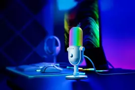 razer chroma - Razer Seiren V3 Chroma Balta (White) - 4 nuotrauka