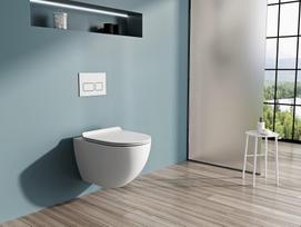klozeto dangciai senukai - Pakabinamas unitazas Ravak Vita RimOff, su dangčiu, 530x360 mm - 6 nuotrauka