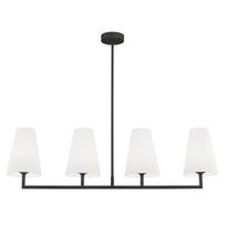 Argon Safiano 1831, E27, 4 x 15 W, juodas