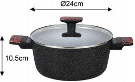 garnys - Klausberg 12 dalių puodų ir keptuvių rinkinys KB-7831 - 6 nuotrauka