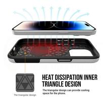 samsung galaxy a356 - Vmax Triangle Case Samsung Galaxy A35 5G Sidabrinis (Silver) - 3 nuotrauka