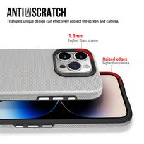samsung galaxy a356 - Vmax Triangle Case Samsung Galaxy A35 5G Sidabrinis (Silver) - 4 nuotrauka