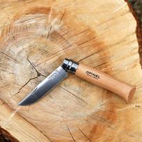 buk - Peilis Opinel No. 08, Nerūdijantis plienas (Stainless Steel) - 4 nuotrauka