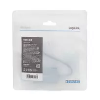 usb to hdmi adapter - Adapteris Logilink USB 3.0 / HDMI USB 3.0, HDMI, 0.15 m, juoda - 3 nuotrauka