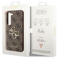 guess samsung galaxy s23 - Guess "PU 4G Metal Logo Case Galaxy S23" Brown - 2 nuotrauka