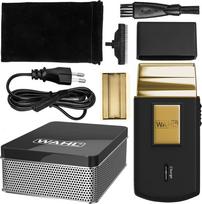 barzdos skutimosi masinele - Wahl Travel Shaver 07057-016 Auksinė (Gold) - 3 nuotrauka
