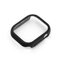 apple watch 10 apyranke - Bestsuit dėklas su hibridiniu stiklu Apple Watch 10/11 46mm, Juodas (Black) - 2 nuotrauka