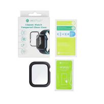 apple watch 10 apyranke - Bestsuit dėklas su hibridiniu stiklu Apple Watch 10/11 46mm, Juodas (Black) - 3 nuotrauka