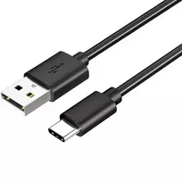 usb type c laidas - Samsung USB To Type-C Cable 1m Black OEM - 4 nuotrauka