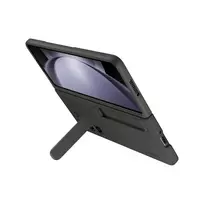 deklas su dirzeliu telefonams - SAMSUNG Galaxy Fold 5, pastatomas, juodas - 3 nuotrauka