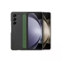 deklas su dirzeliu telefonams - SAMSUNG Galaxy Fold 5, pastatomas, juodas - 4 nuotrauka