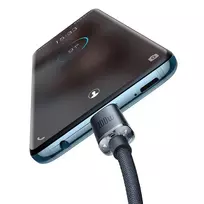 baseus crystal usb - Baseus USB-C į USB-C kabelis Crystal Shine, 100W, 2 m, Juodas (Black) - 2 nuotrauka
