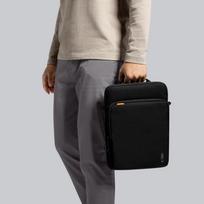 nesiojamo kompiuterio 14 deklas - Tech-Protect Defender VR Laptop Bag 13-14 - Black - 2 nuotrauka