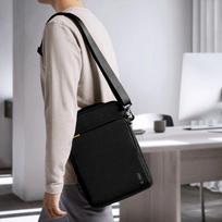 nesiojamo kompiuterio 14 deklas - Tech-Protect Defender VR Laptop Bag 13-14 - Black - 3 nuotrauka