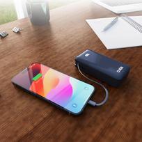 power bank usb c 10000 mah - SBS TTBB10000LCDTCPD20B, 10000mAh, 20W, USB-C, skaitmeninis ekranas, tamsiai pilka - 4 nuotrauka