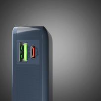 power bank usb c 10000 mah - SBS TTBB10000LCDTCPD20B, 10000mAh, 20W, USB-C, skaitmeninis ekranas, tamsiai pilka - 7 nuotrauka