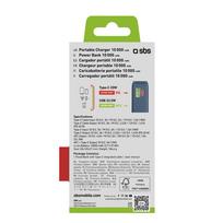 power bank usb c 10000 mah - SBS TTBB10000LCDTCPD20B, 10000mAh, 20W, USB-C, skaitmeninis ekranas, tamsiai pilka - 11 nuotrauka