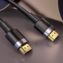 baseus hdmi - Baseus CADKLF-H01 Cafule HDMI 2.0 cable 4K 60 Hz 3D 18 Gbps 5 m Black - 2 nuotrauka