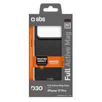 iphone 17 deklai - SBS Full Active Mag dėklas su D3O technologija skirtas Apple iPhone 17 Pro Juodas (Black) - 10 nuotrauka