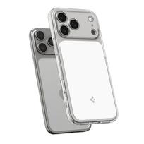spigen hybrid t - Spigen Ultra Hybrid "T" MagSafe Case for Apple iPhone 17 Pro Max - Skaidrus ir Baltas (Clear and White) - 4 nuotrauka