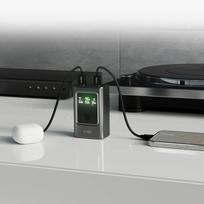 10000mah power bank - SBS 10000mAh, 35W, LCD ekranas, pilkas - 3 nuotrauka