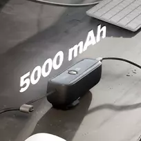 5000 mah power bank - SBS Hybrid PD 20W 5000mAh Power Bank, black - 5 nuotrauka