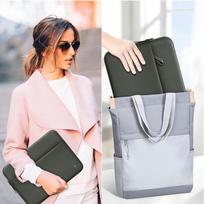 krepsys nesiojamam kompiuteriui 16 - Tech-Protect Sleeve Laptop Bag 15-16 - Green - 3 nuotrauka