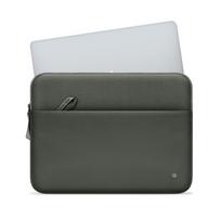 krepsys nesiojamam kompiuteriui 16 - Tech-Protect Sleeve Laptop Bag 15-16 - Green - 12 nuotrauka